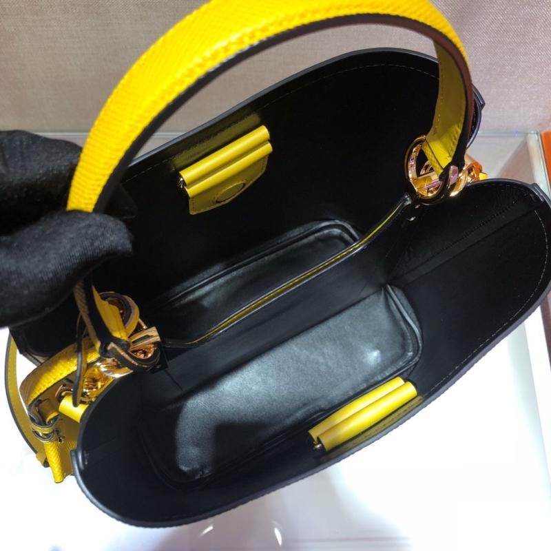 Pra*a top handle bags